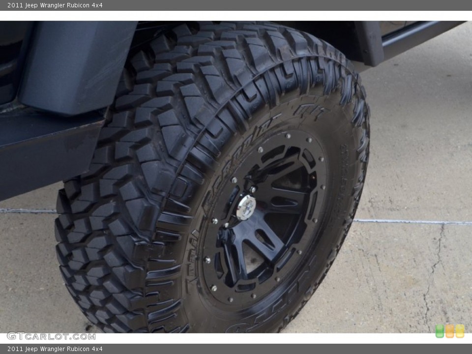 2011 Jeep Wrangler Custom Wheel and Tire Photo #68936295