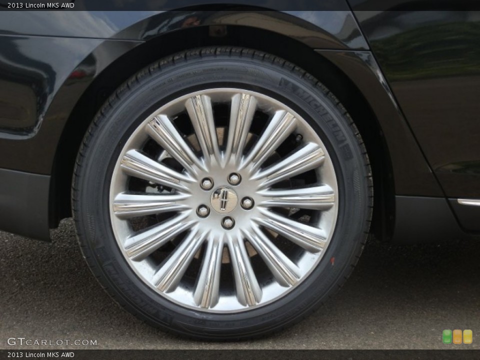 2013 Lincoln MKS AWD Wheel and Tire Photo #68938317