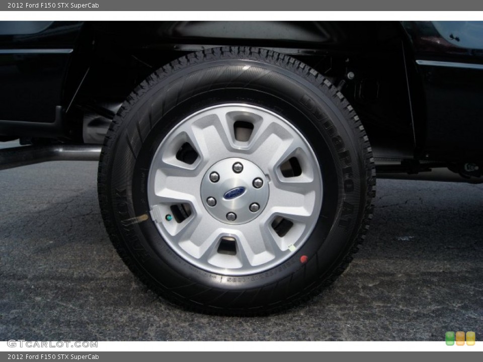 2012 Ford F150 STX SuperCab Wheel and Tire Photo #68939223