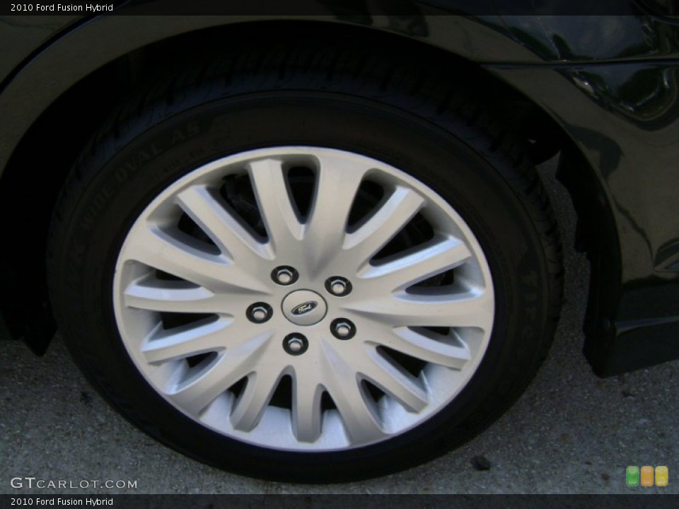 2010 Ford Fusion Hybrid Wheel and Tire Photo #68940774