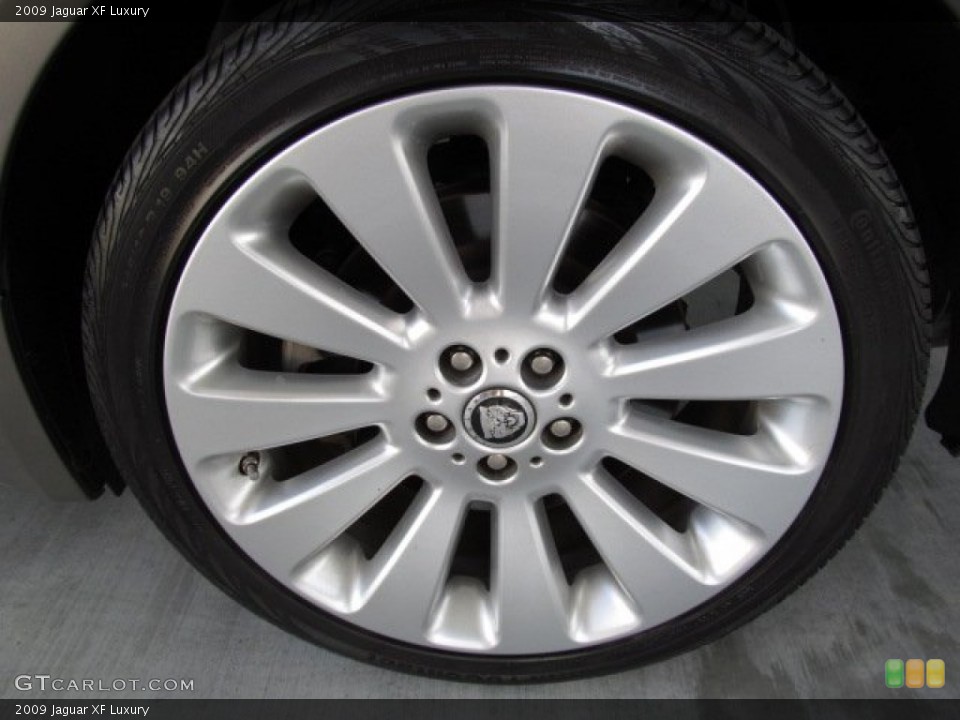 2009 Jaguar XF Luxury Wheel and Tire Photo #68945481