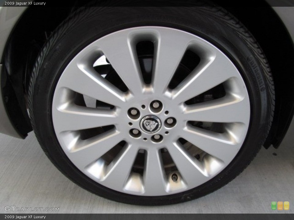 2009 Jaguar XF Luxury Wheel and Tire Photo #68945487