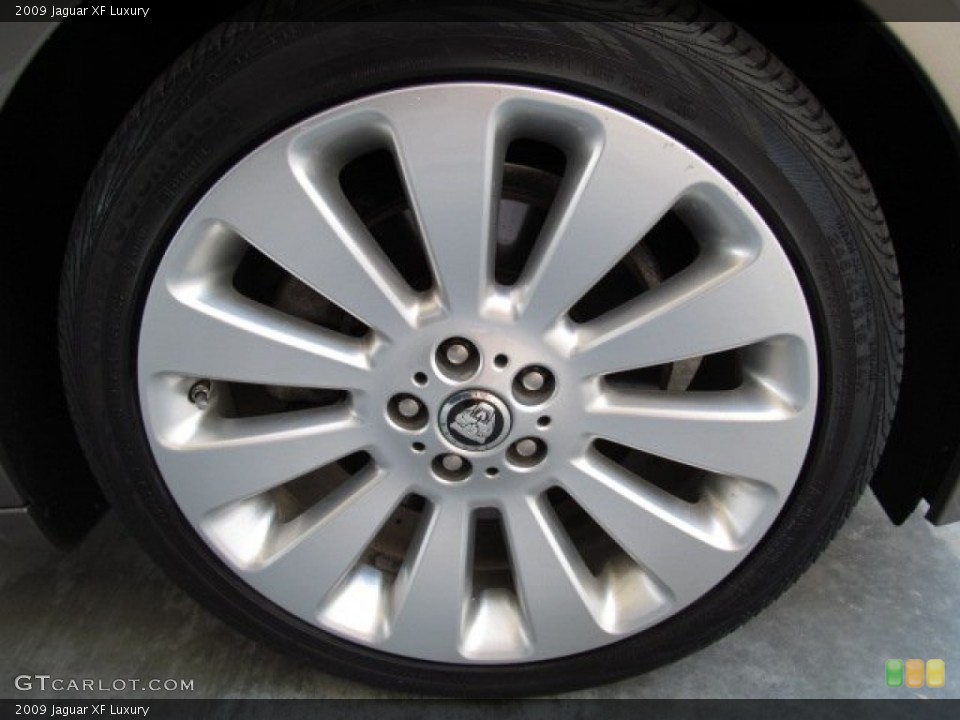 2009 Jaguar XF Luxury Wheel and Tire Photo #68945493