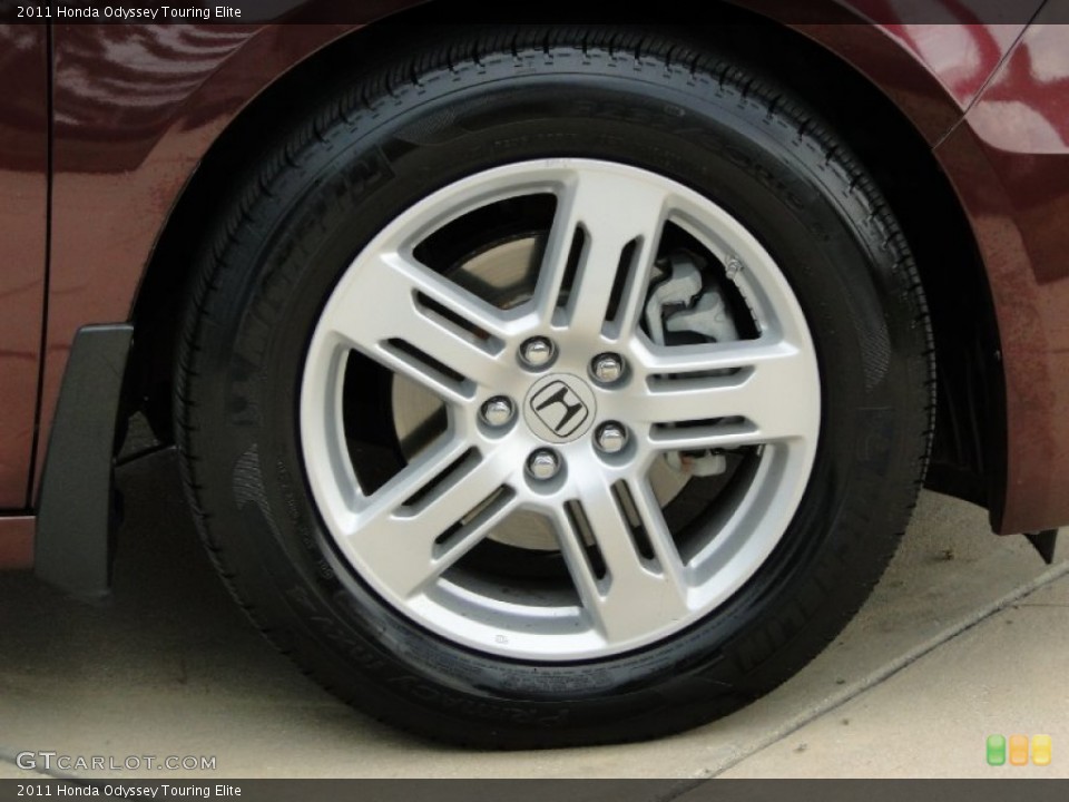 2011 Honda Odyssey Touring Elite Wheel and Tire Photo #68947281