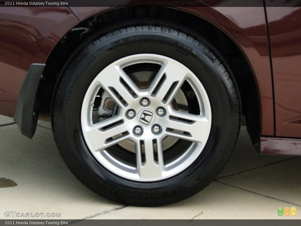 2011 Honda Odyssey Touring Elite Wheel and Tire Photo #68947287