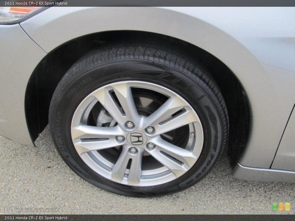 2011 Honda CR-Z EX Sport Hybrid Wheel and Tire Photo #68947986