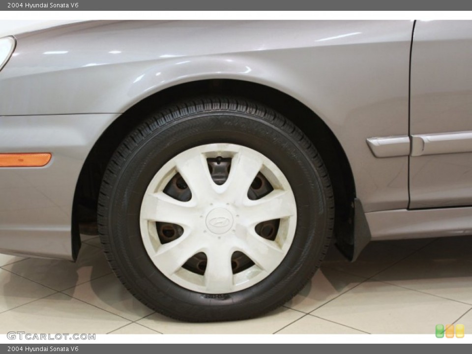 2004 Hyundai Sonata V6 Wheel and Tire Photo #68952516
