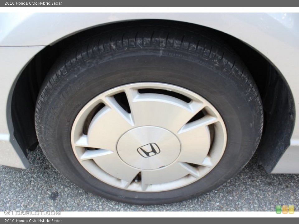 2010 Honda Civic Hybrid Sedan Wheel and Tire Photo #68959334