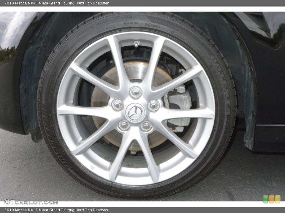 2010 Mazda MX-5 Miata Grand Touring Hard Top Roadster Wheel and Tire Photo #68962322