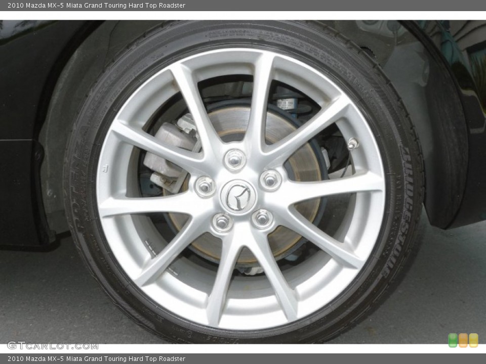 2010 Mazda MX-5 Miata Grand Touring Hard Top Roadster Wheel and Tire Photo #68962331