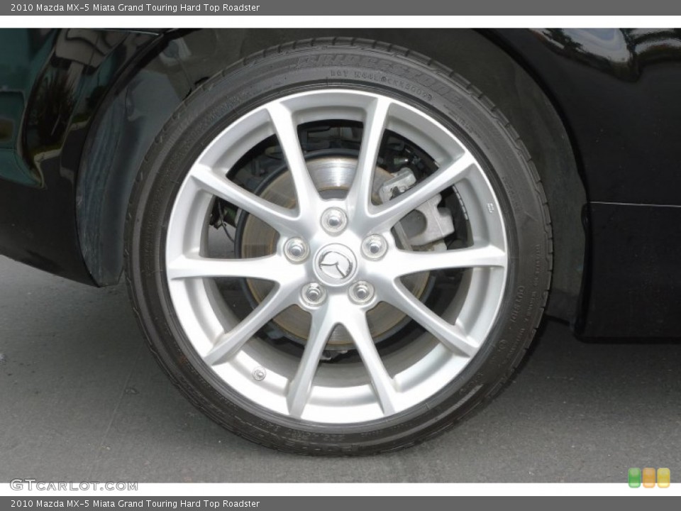 2010 Mazda MX-5 Miata Grand Touring Hard Top Roadster Wheel and Tire Photo #68962340