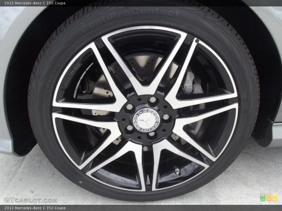 2013 Mercedes-Benz C 350 Coupe Wheel and Tire Photo #68964515