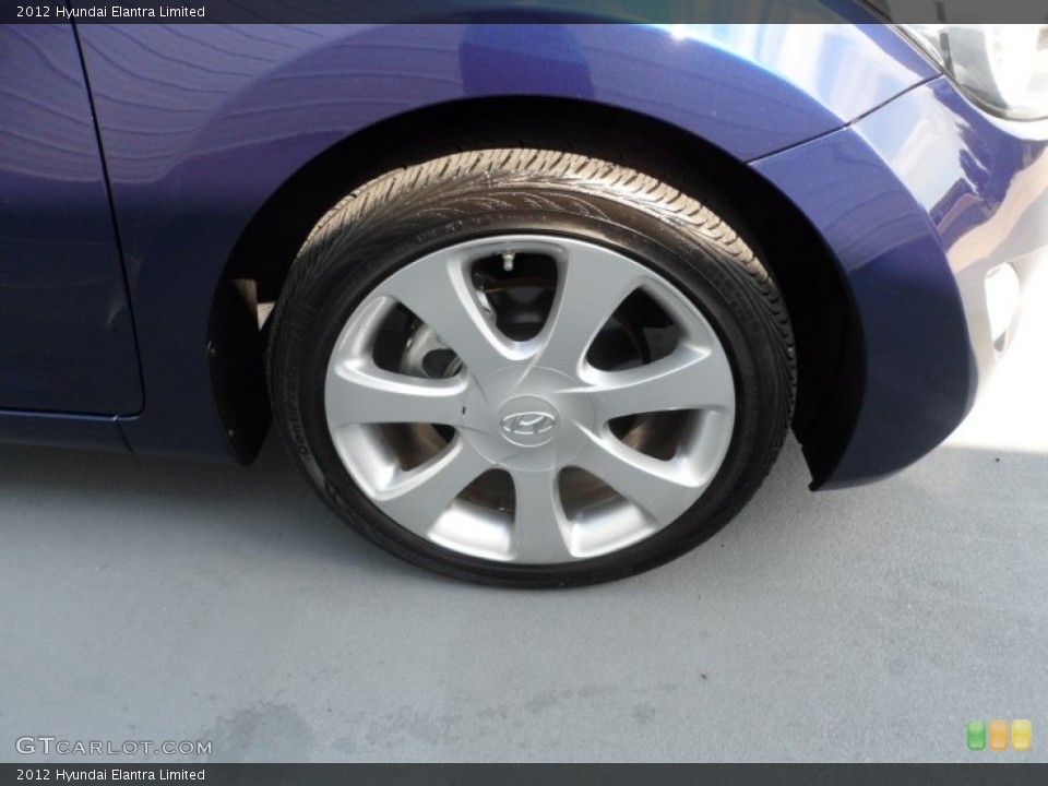 2012 Hyundai Elantra Limited Wheel and Tire Photo #68968363