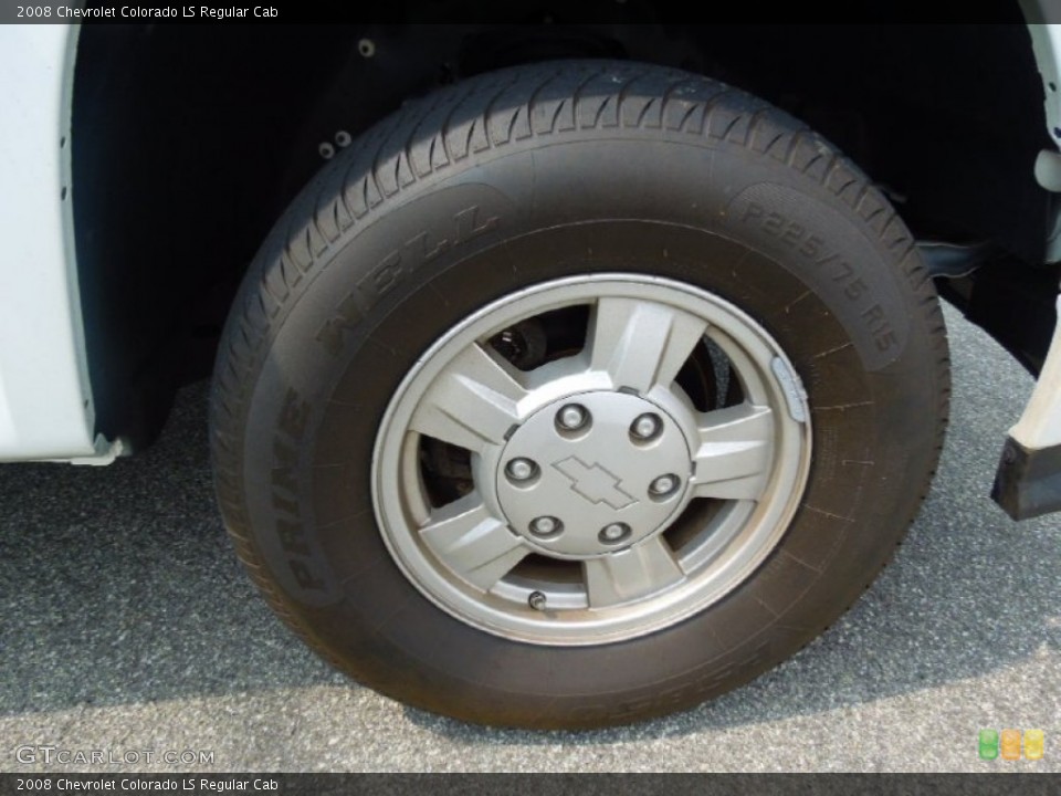 2008 Chevrolet Colorado LS Regular Cab Wheel and Tire Photo #68974541