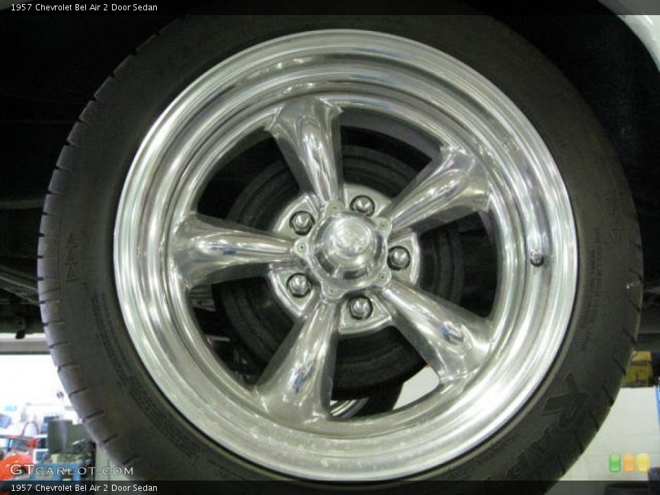1957 Chevrolet Bel Air Custom Wheel and Tire Photo #68975765