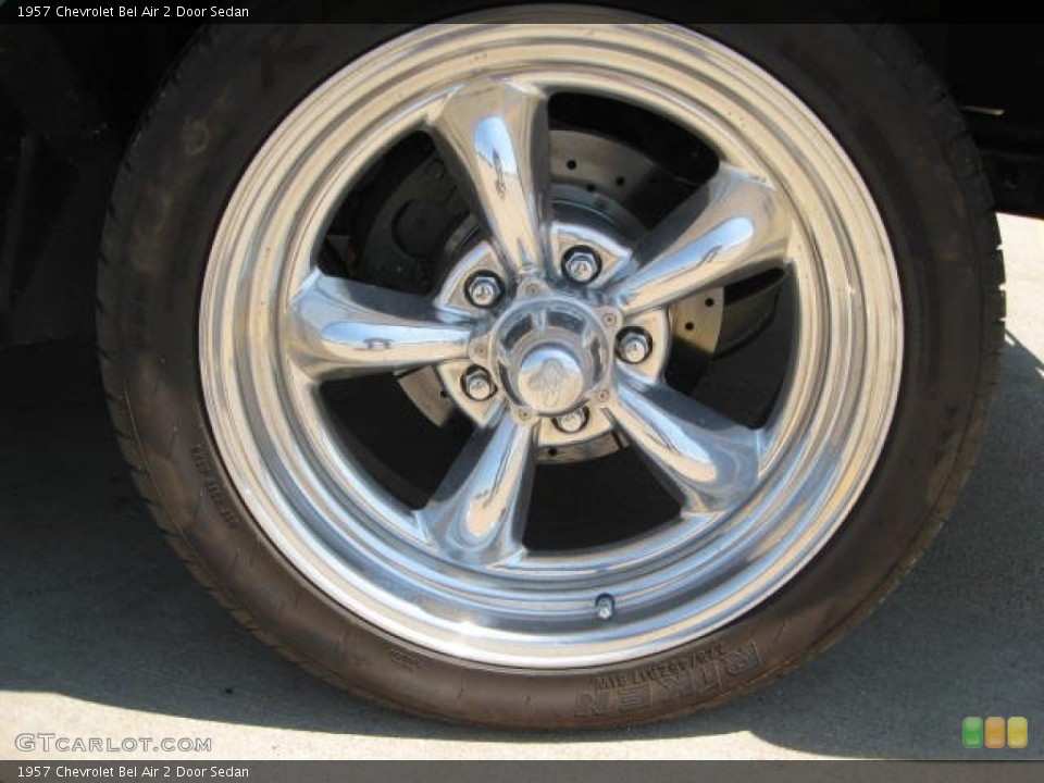 1957 Chevrolet Bel Air Custom Wheel and Tire Photo #68975837