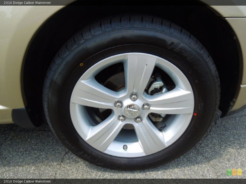 2010 Dodge Caliber Mainstreet Wheel and Tire Photo #68976566