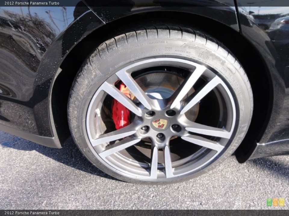 2012 Porsche Panamera Turbo Wheel and Tire Photo #68977604