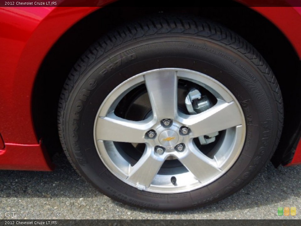 2012 Chevrolet Cruze LT/RS Wheel and Tire Photo #68989217
