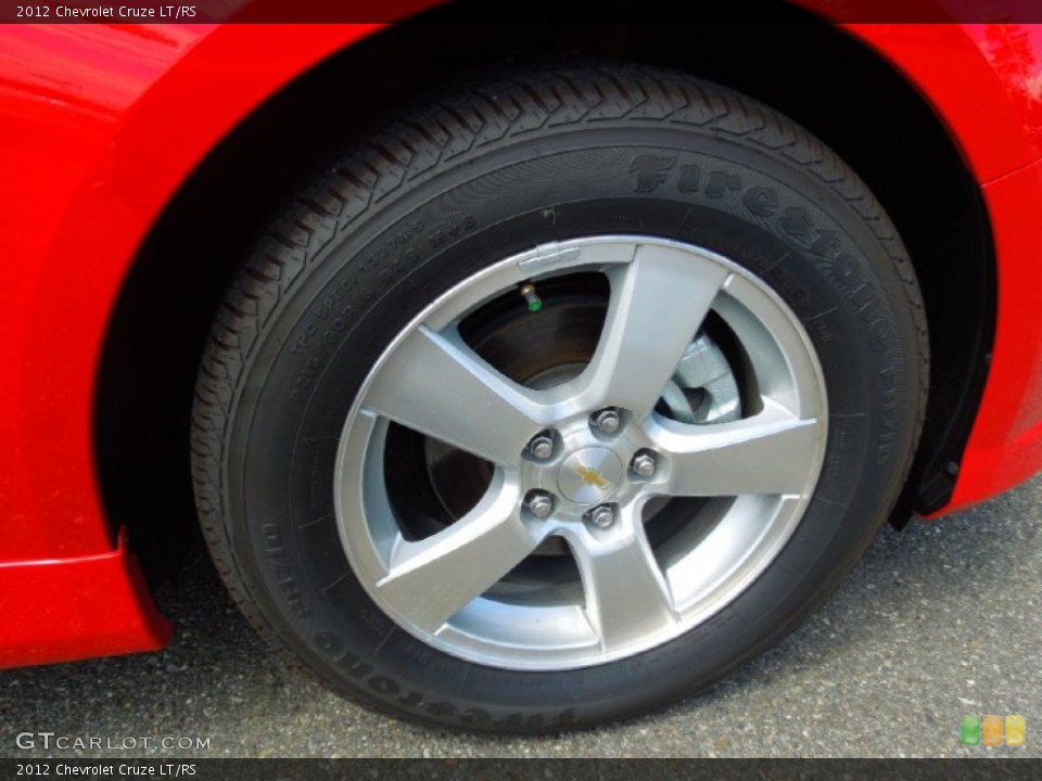 2012 Chevrolet Cruze LT/RS Wheel and Tire Photo #68989448