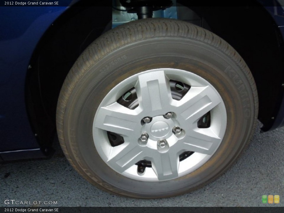2012 Dodge Grand Caravan SE Wheel and Tire Photo #68990164