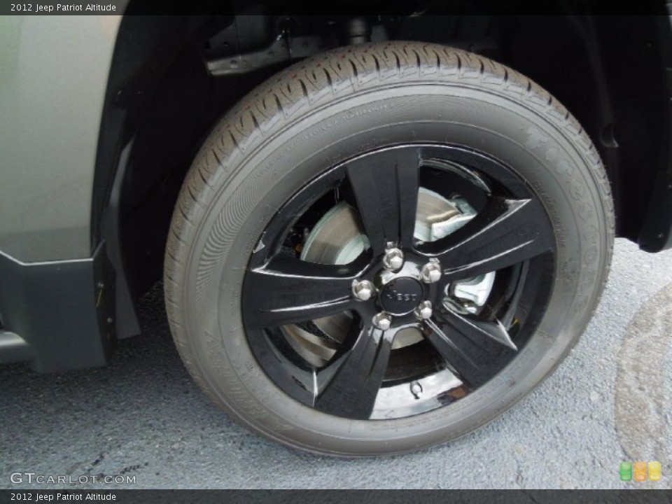 2012 Jeep Patriot Altitude Wheel and Tire Photo #68991355