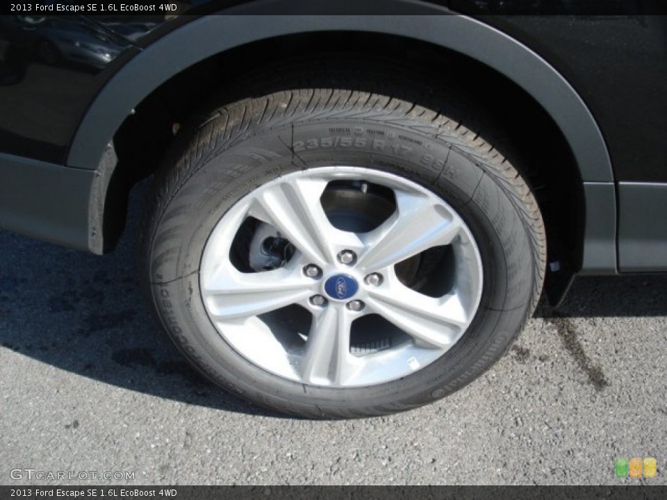 2013 Ford Escape SE 1.6L EcoBoost 4WD Wheel and Tire Photo #69001634