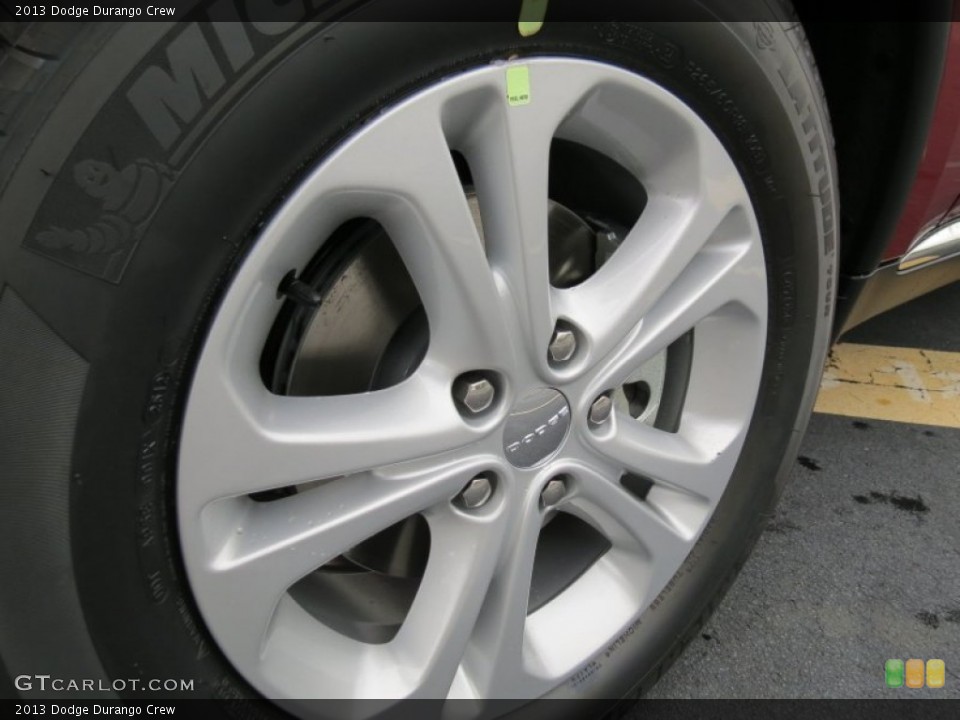 2013 Dodge Durango Crew Wheel and Tire Photo #69001678
