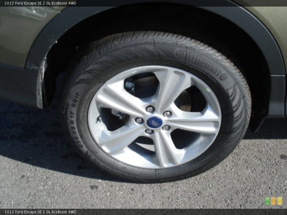 2013 Ford Escape SE 2.0L EcoBoost 4WD Wheel and Tire Photo #69001813