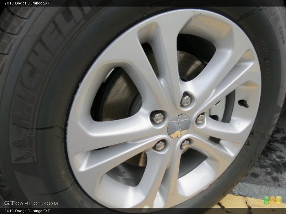 2013 Dodge Durango SXT Wheel and Tire Photo #69001912