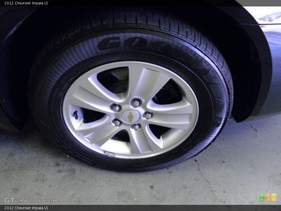 2012 Chevrolet Impala LS Wheel and Tire Photo #69001984