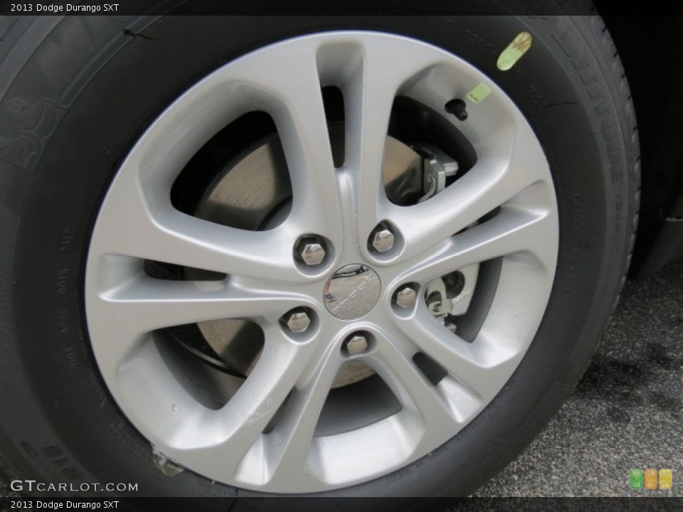 2013 Dodge Durango SXT Wheel and Tire Photo #69002023