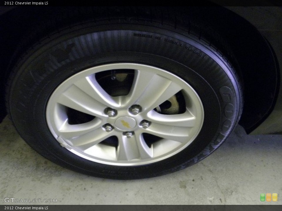 2012 Chevrolet Impala LS Wheel and Tire Photo #69002037