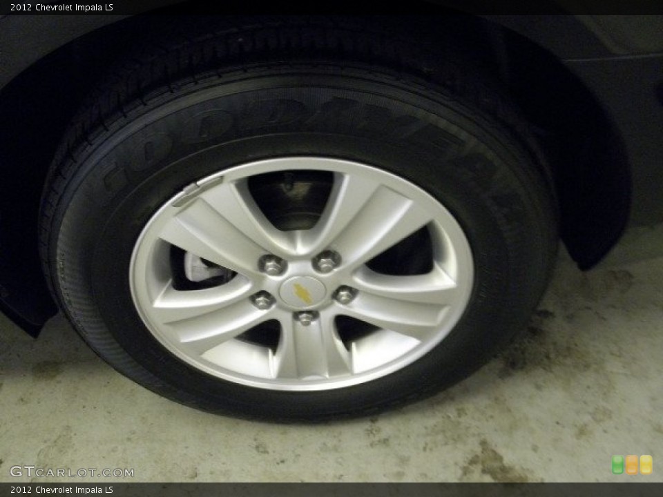 2012 Chevrolet Impala LS Wheel and Tire Photo #69002041