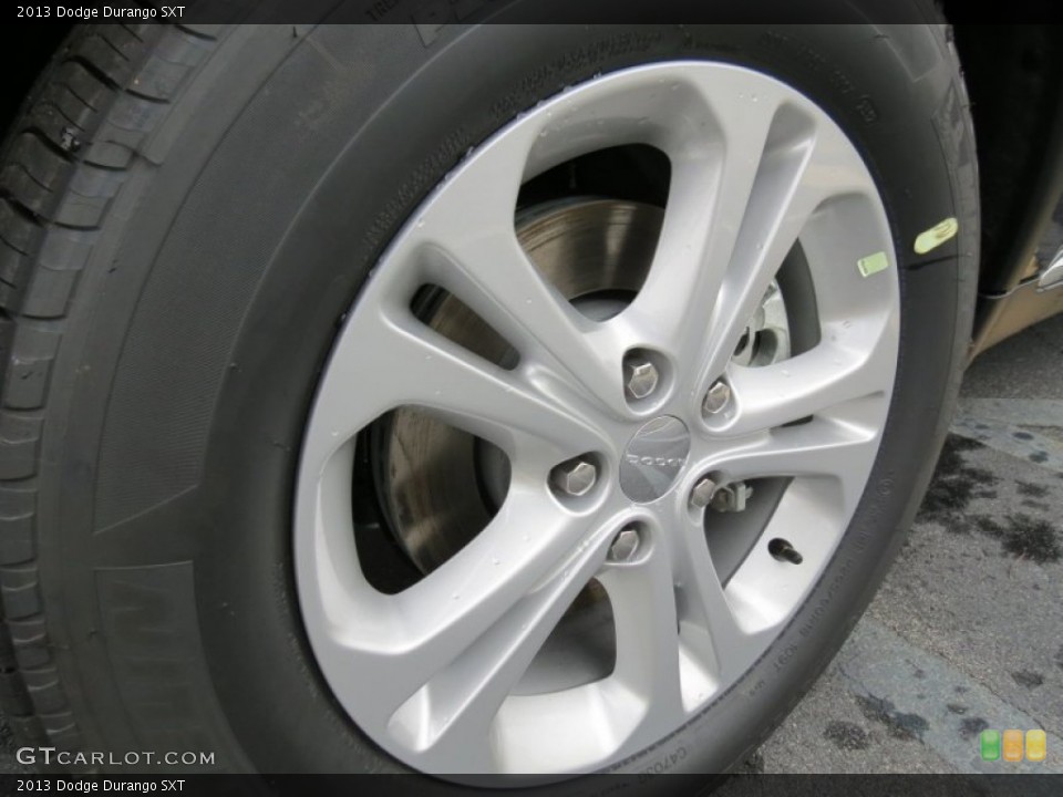 2013 Dodge Durango SXT Wheel and Tire Photo #69002140
