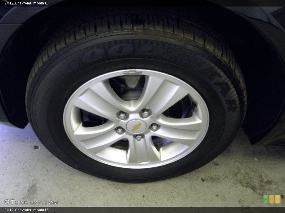 2012 Chevrolet Impala LS Wheel and Tire Photo #69002155