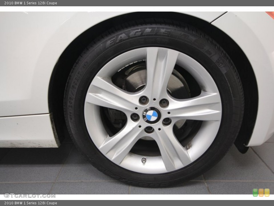 2010 BMW 1 Series 128i Coupe Wheel and Tire Photo #69007853