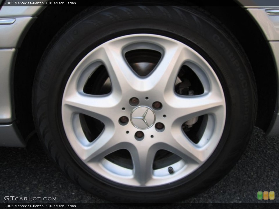 2005 Mercedes-Benz S Wheels and Tires