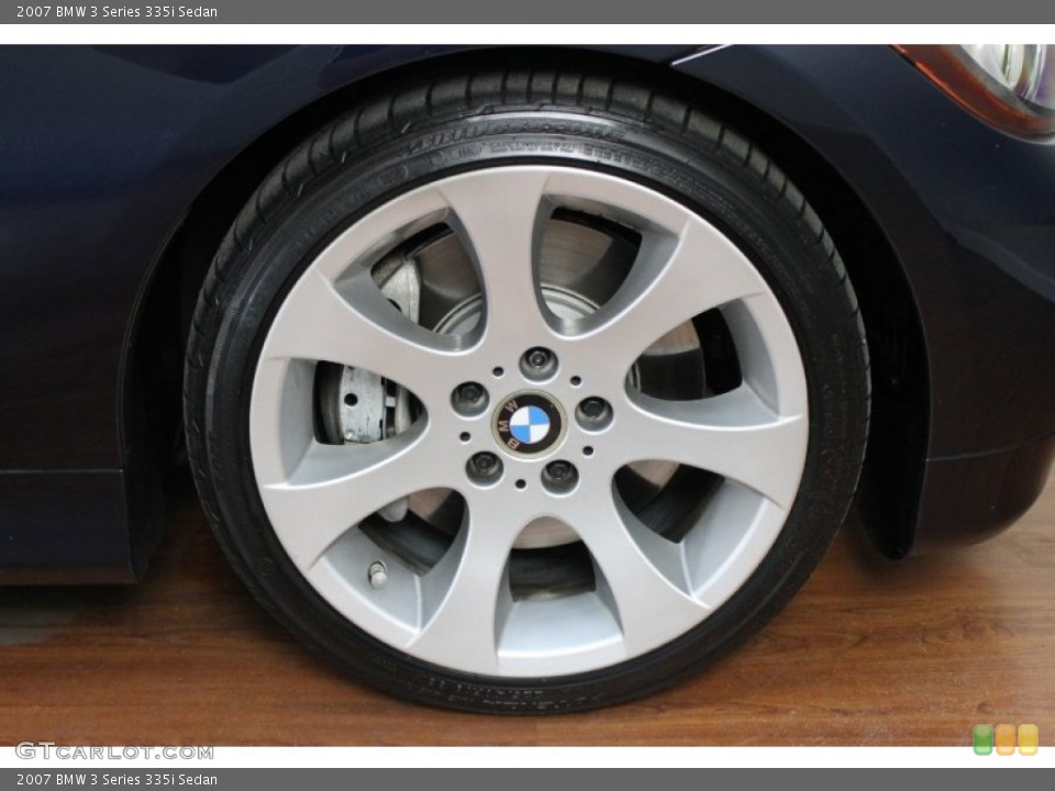 2007 BMW 3 Series 335i Sedan Wheel and Tire Photo #69009358