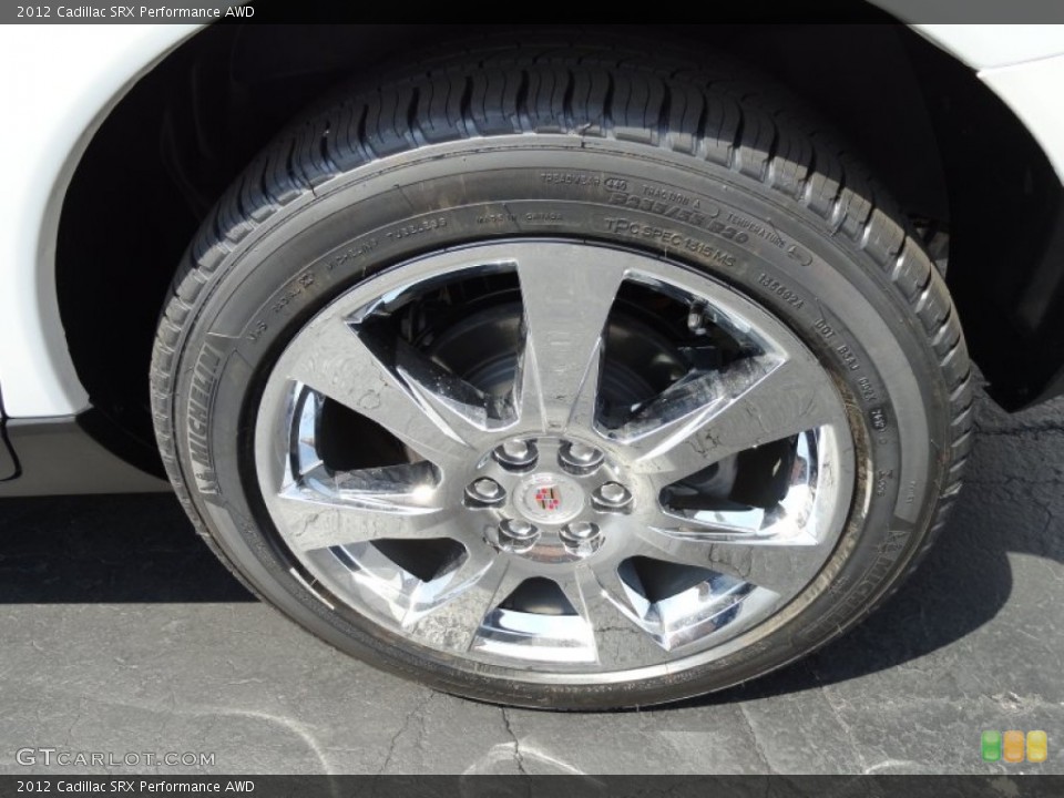 2012 Cadillac SRX Performance AWD Wheel and Tire Photo #69010165