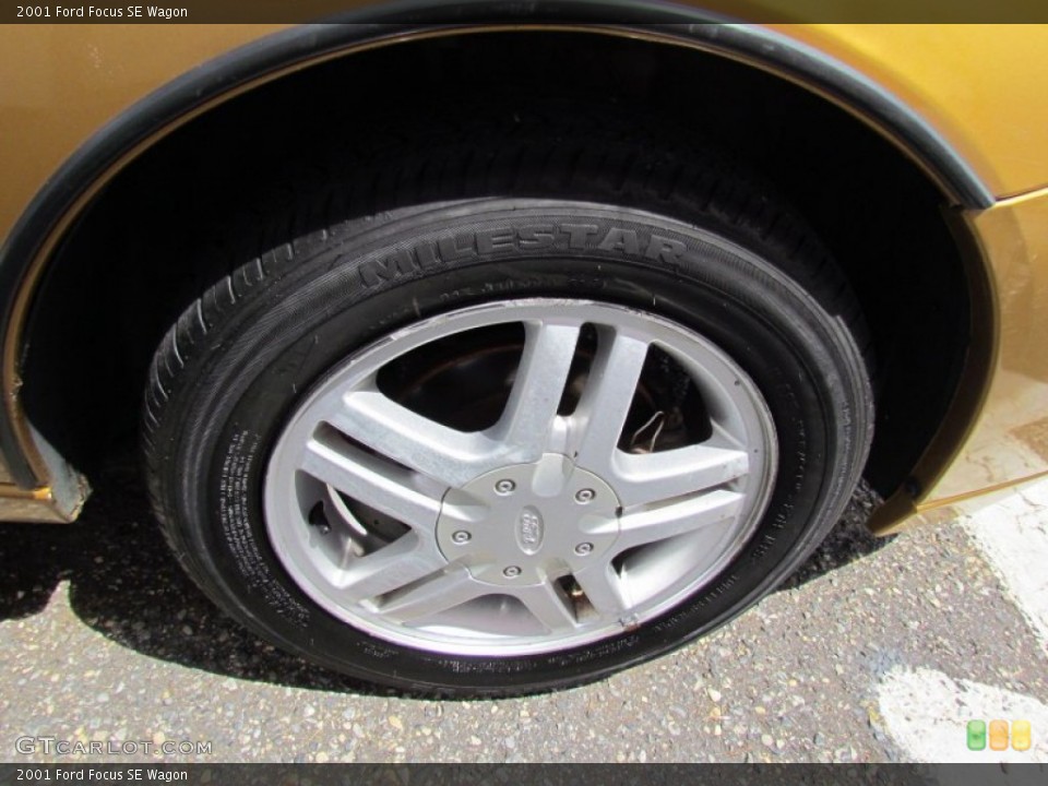 2001 Ford Focus SE Wagon Wheel and Tire Photo #69013654