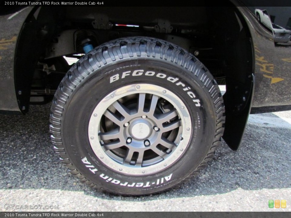 2010 Toyota Tundra TRD Rock Warrior Double Cab 4x4 Wheel and Tire Photo #69014503
