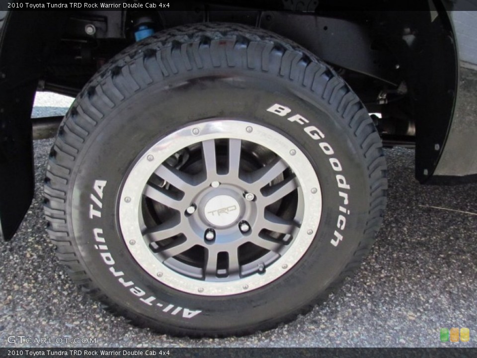 2010 Toyota Tundra TRD Rock Warrior Double Cab 4x4 Wheel and Tire Photo #69014611