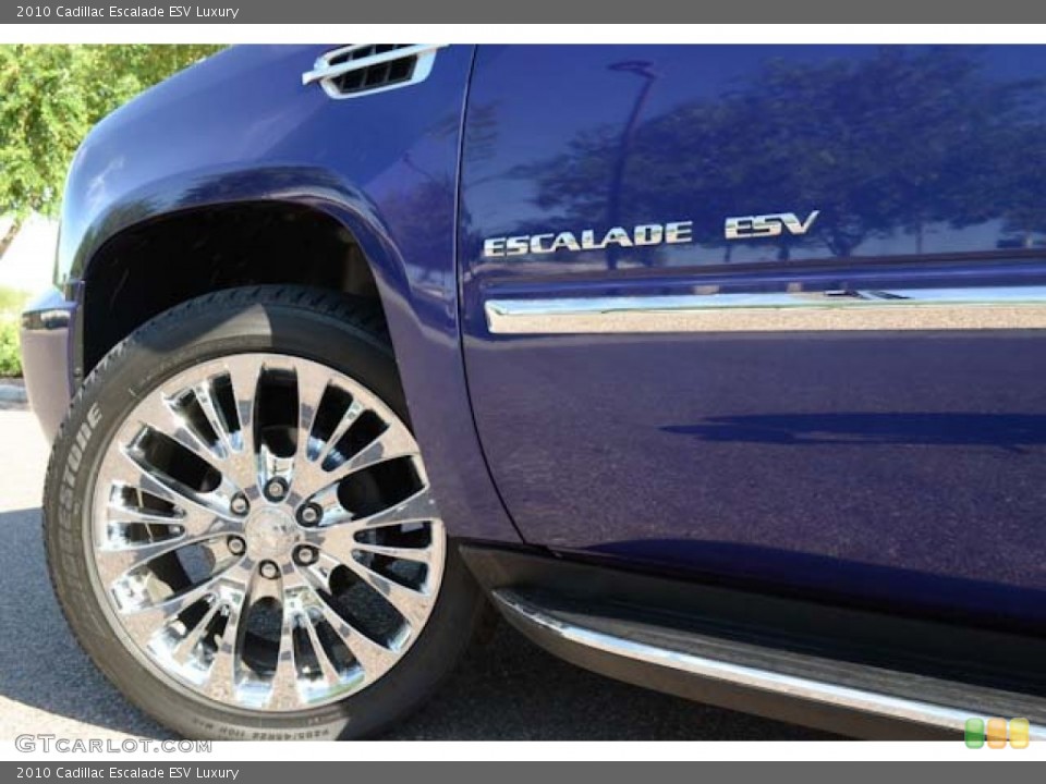 2010 Cadillac Escalade Custom Wheel and Tire Photo #69015262
