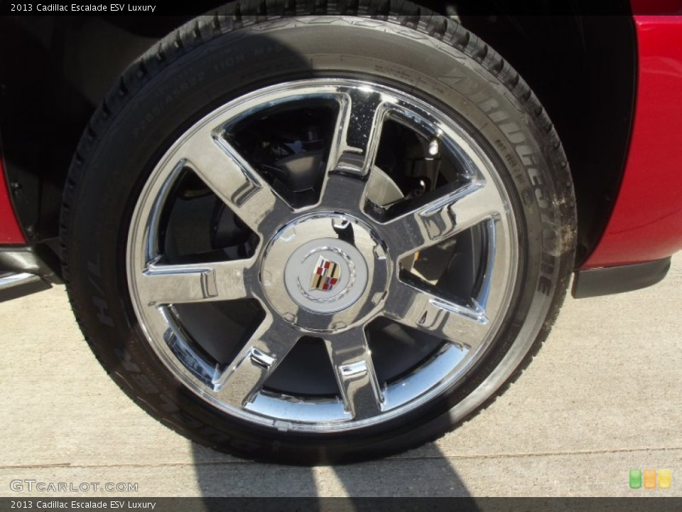 2013 Cadillac Escalade ESV Luxury Wheel and Tire Photo #69017815