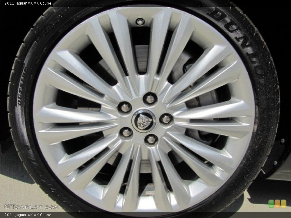 2011 Jaguar XK XK Coupe Wheel and Tire Photo #69025969