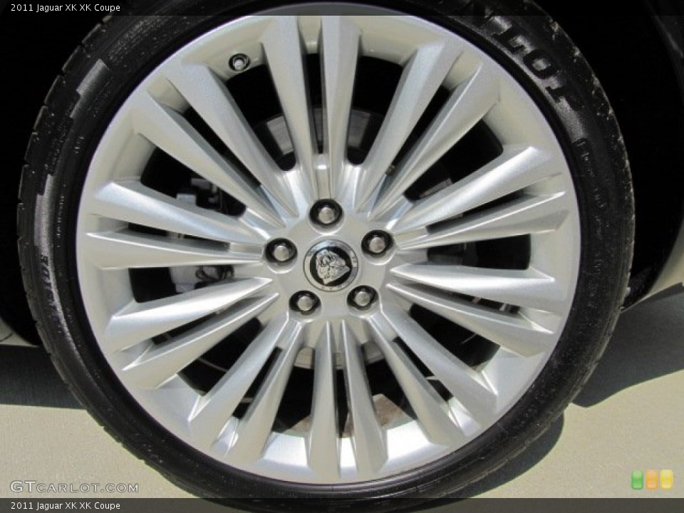 2011 Jaguar XK XK Coupe Wheel and Tire Photo #69025975
