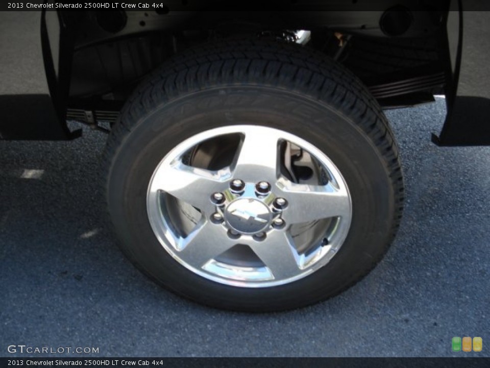 2013 Chevrolet Silverado 2500HD LT Crew Cab 4x4 Wheel and Tire Photo #69030140