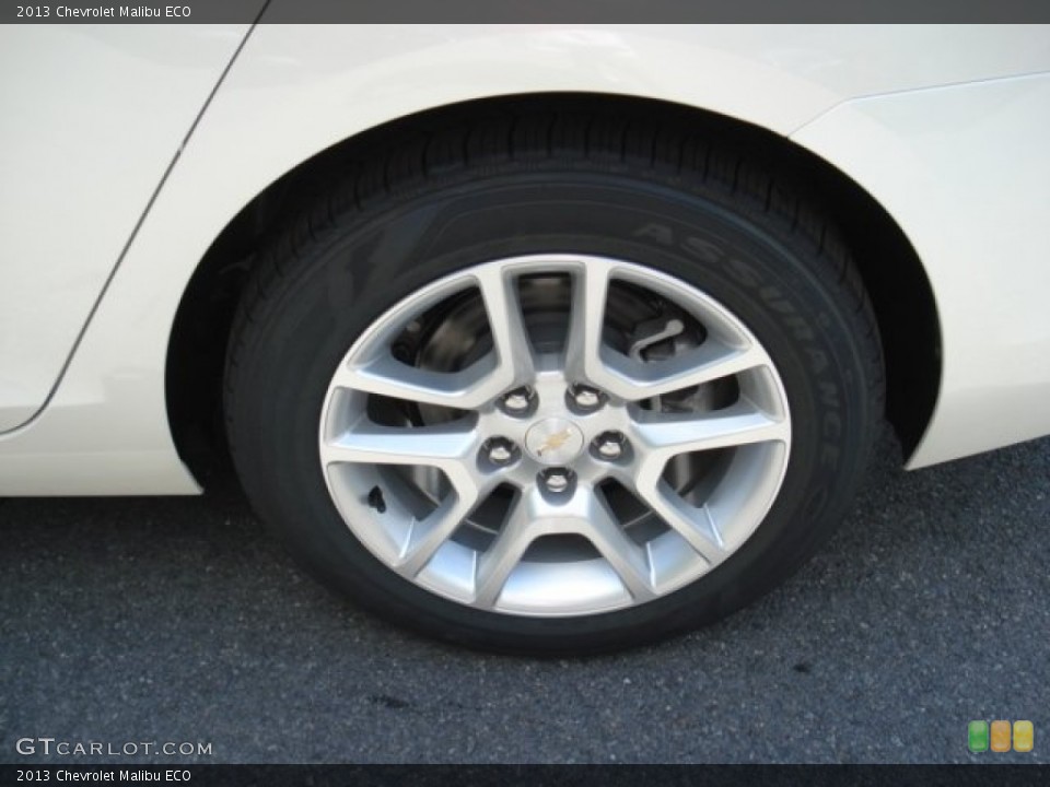 2013 Chevrolet Malibu ECO Wheel and Tire Photo #69030320