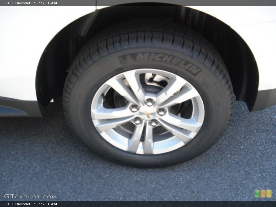 2013 Chevrolet Equinox LT AWD Wheel and Tire Photo #69030851